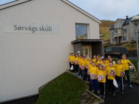 6. flokkur í Sørvági heiðraður
