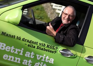 1.301 vórðu kannað fyri Kol- og typu2-diabetes - Frágreiðing